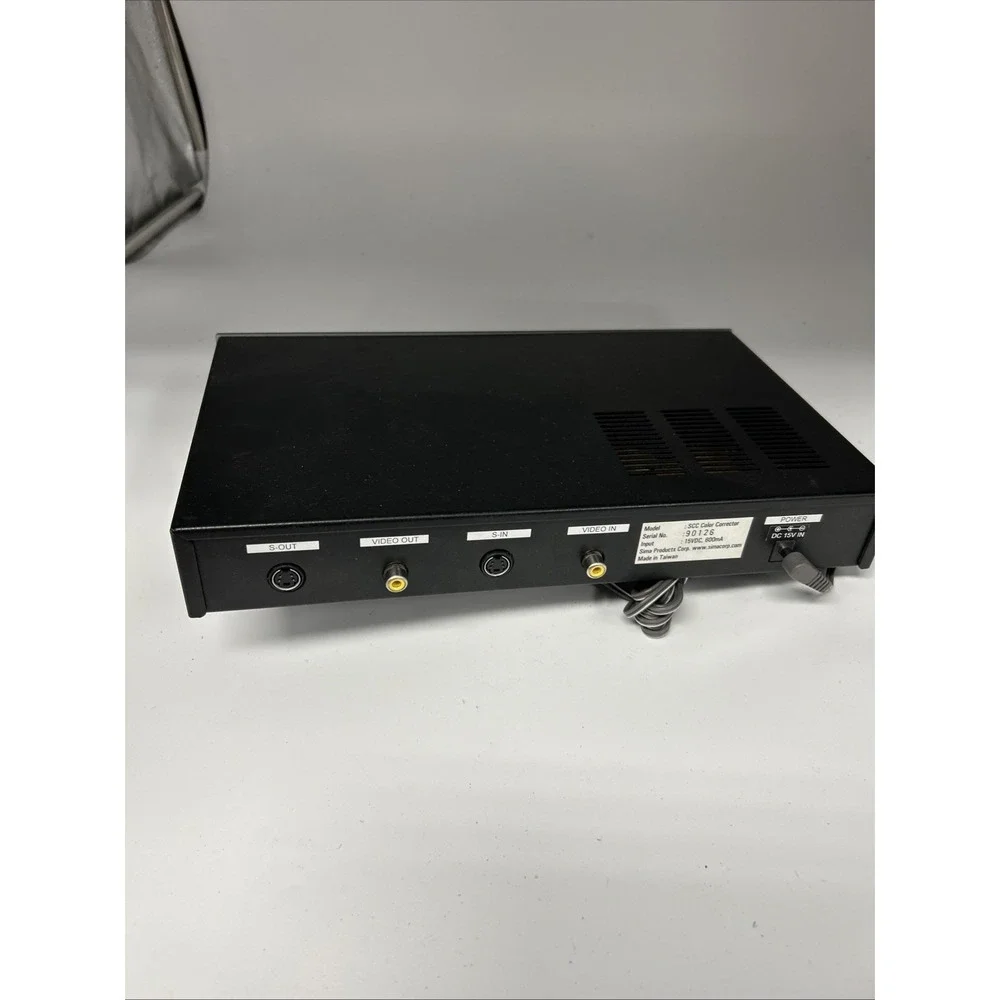 Sima SCC Video Color Corrector Pro Series w/ Power Supply Tested